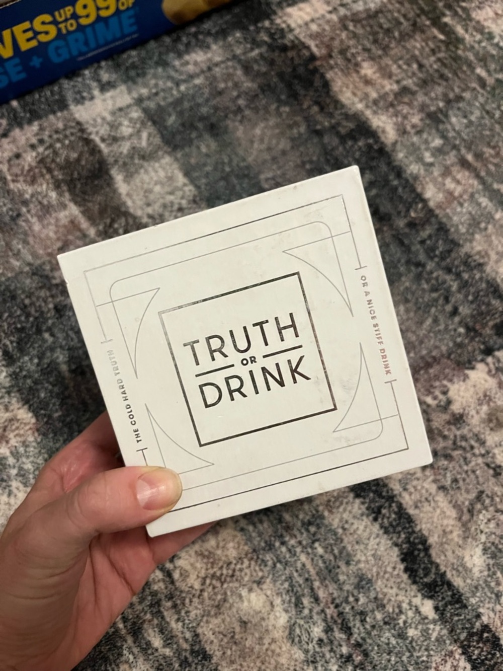 Truth or Drink Card Game - White Box